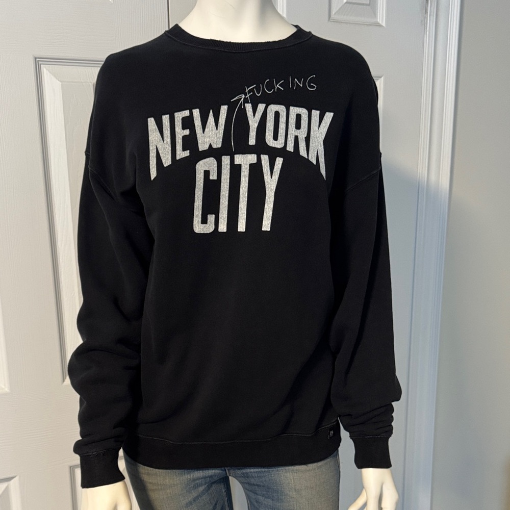 R13 Black New York City Women's Sweater